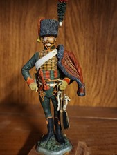 Poste Militaire French Imperial Guard Chasseur, Cheval Trooper 1805-1815 90mm