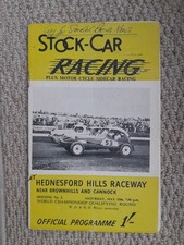 Hednesford 16 May 1965 F1 programme