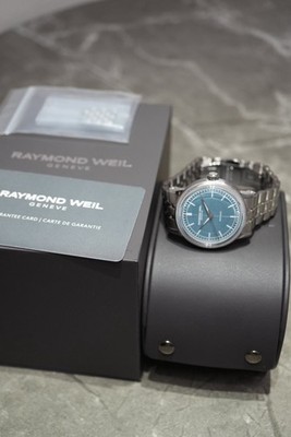 RAYMOND WEIL Millesime 2125-ST-50011 Blue Dial 35mm Automatic Men's Watch