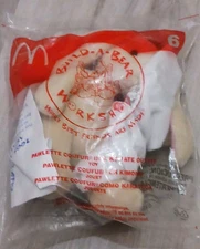 Vtg 2006 Build A Bear McDonalds Happy Meal Pawlette Coufur Bunny In Karate Belt