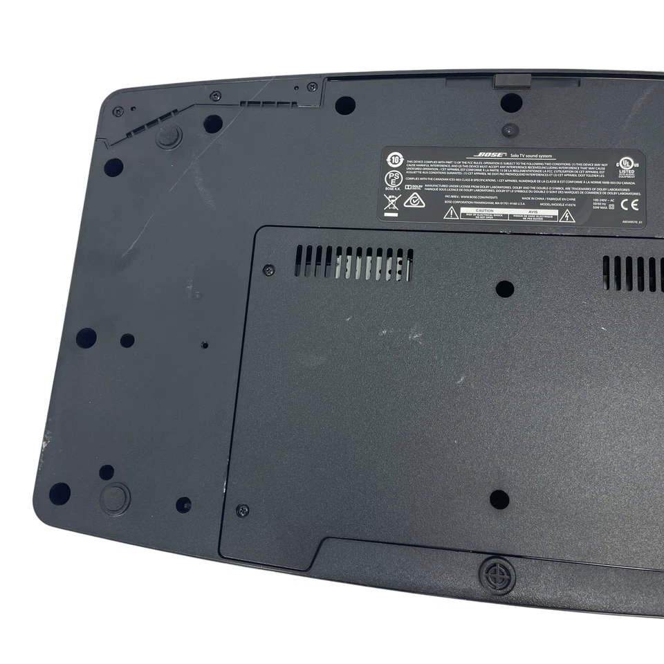 Sistema de som Bose 410376 TV solo preto PARA PEÇAS #P9440 - Imagem 4 de 4