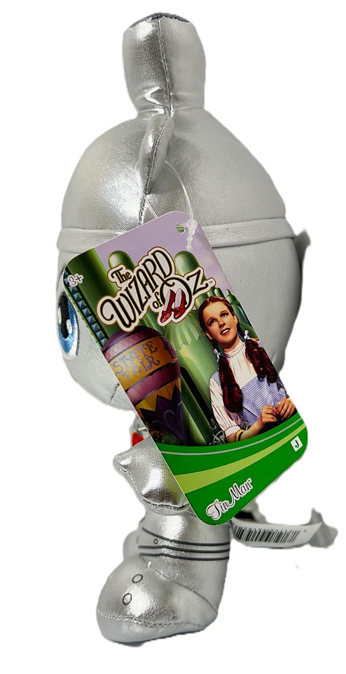Wizard Of Oz ОЛОВЯННЫЙ ЧЕЛОВЕК 8 дюймов плюшевое серебро 2025 Warner Bros. Jazwares новый с Ярлыками - Изображение 4 из 4