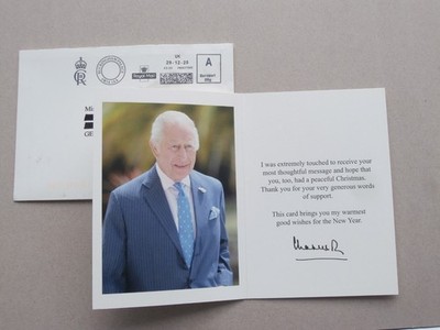 King Charles III. Danksagung Weihnachten 2025 royal reply