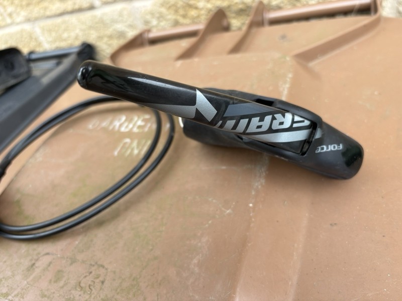 SRAM Force 1x11 Hydraulic Brake/Shifter Set Left Hand Shifter Flat Mount