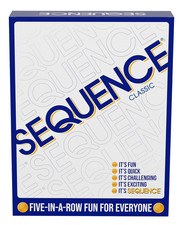 SEQUENCE- Original SEQUENCE Game with Folding Board, Cards and Chips