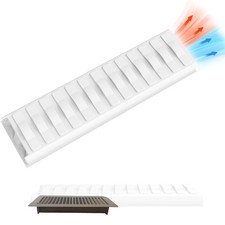Sideways Air Vent Extender Under Furniture 3-6 Inch Wide 1.5mm Thick 1 PCS