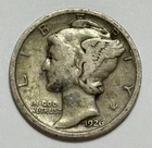 1926 D Mercury Dime 10¢ (90% Silver)
