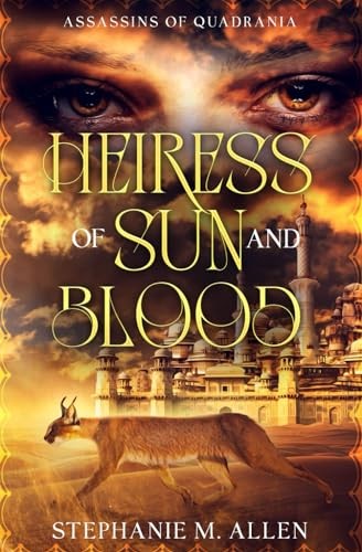 Allen - Heiress of Sun and Blood - paperback or softback - X555z