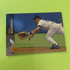 1994 Upper Deck - Don Mattingly #90 New York Yankees