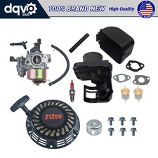 Pull Recoil Starter Air Filter For Predator 212cc 196cc 6.5HP Honda GX160 GX200