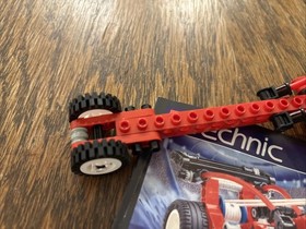 LEGO Technic Blast-Off Dragster 2129 100% Complete W/ Instructions