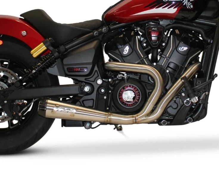 Two Brothers Racing Motorcycle Exhaust Systems for Indian Scout