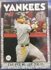 Derek Jeter 2021 Topps 1986 35th Platinum Anniversary /70