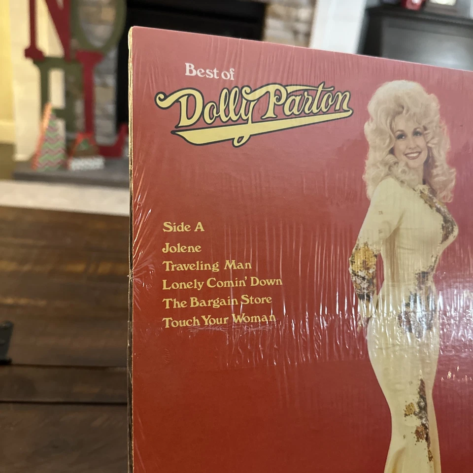 Dolly Parton The Best of Dolly Parton 1975 Vinyl SEALED UNOPENED RCA With Poster - Image 4 of 4