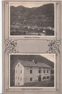 SLOVENIA SLAPPE D'IDRIA TOLMINO R° D' ITALIA NEGOZIO LUKMAN T. SLAP OB IDRIJCI