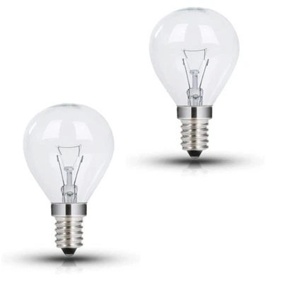 BUYASPARE 2x 40W Oven Bulbs E14 SES For Neff Bosch AEG Cooker Lamp 300°C Heat Rated