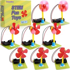 STEM Toys Science Kits, 8 Bulk Electric Circuit Kit for Kids Classroom, STEAM...