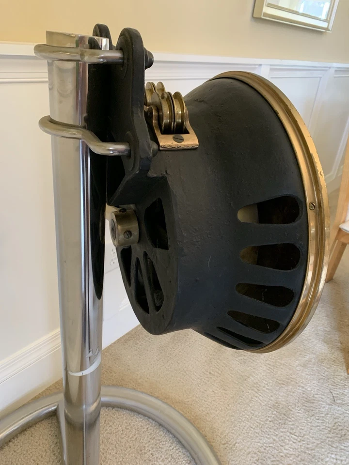 Chas. Corey & Sons navios de latão telégrafo náutico marítimo antigo vintage EUA - Imagem 2 de 4