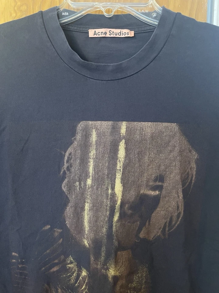 Camiseta Acne Studios SS 2018 Viviane Sassen Arte Gráfico XXS Negra Archivo RARO Foto 2 de 4