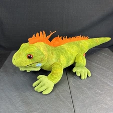 Wild Republic Cuddlekins Iguana Lizard 24" Realistic Plush Stuffed Animal Toy