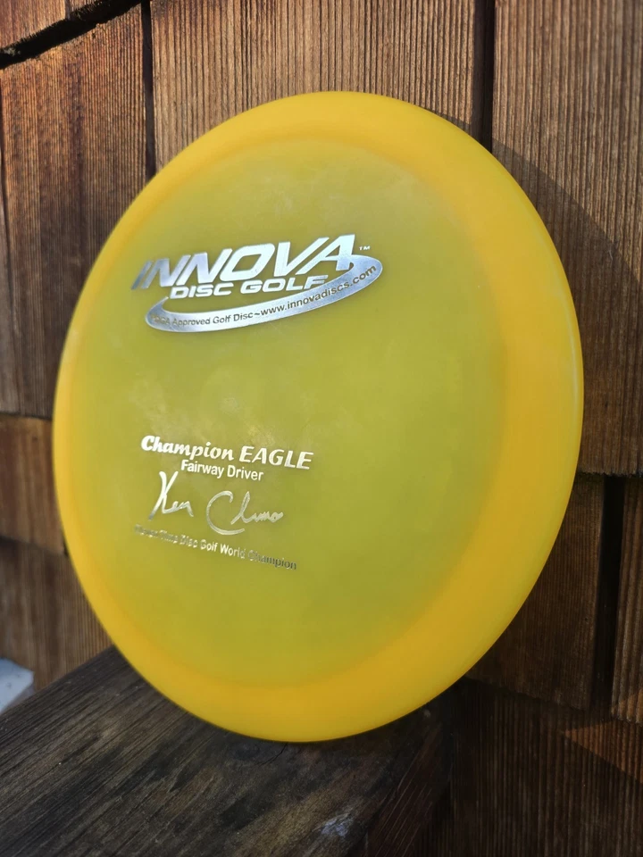 NEW Innova Champion Eagle-L RARE 11x “Eleven Time” KC PFN Pat # Disc Golf 164g - Image 3 of 4