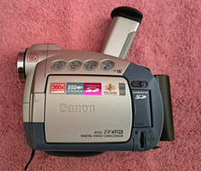 Canon ZR45MC Silver 18X Optical Zoom 360X Digital Zoom Handheld Video Camcorder
