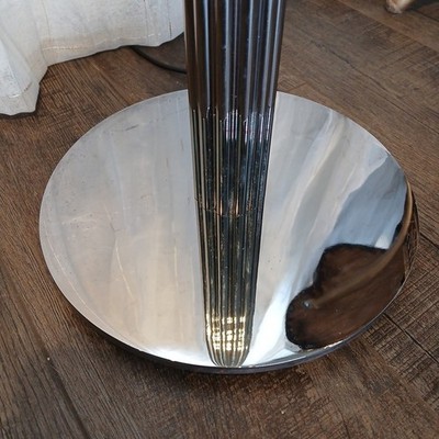 IKEA HOVNAS (HOVNÄS) Floor Lamp Silver Chrome Modern Lighting | eBay