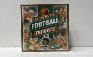 Outset Media The Ultimate Football Trivia Board Game 2004 Sealed New