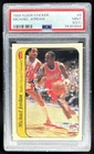 1986-87 Fleer Michael Jordan Stickers Rookie RC #8 Bulls PSA 9