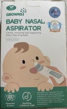 Grownsy Baby Nasal Aspirator. Open Box