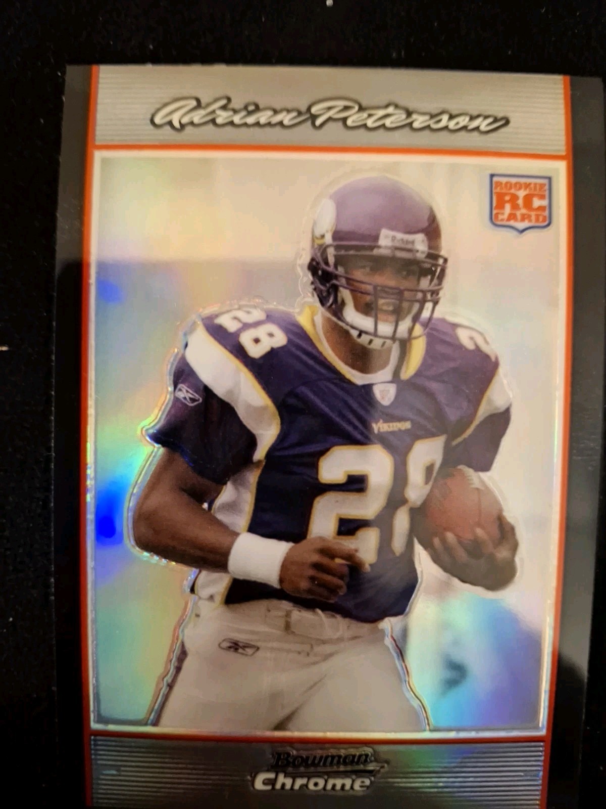 2007 Bowman Chrome - Adrian Peterson #BC65 Refractor (RC)