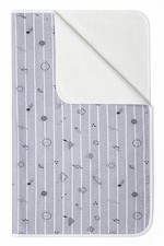 Baby Waterproof Bed Pad Washable Mattress Pad Reusable Underpads Bed Wetting ...
