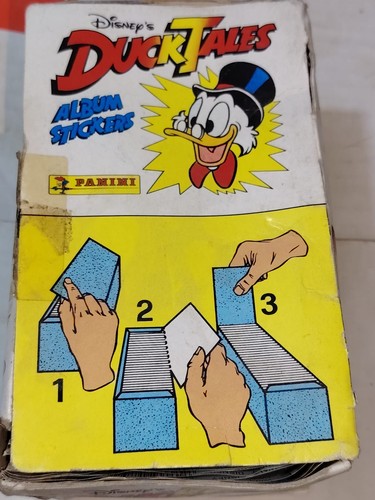 Ducktales panini sticker 50 packs
