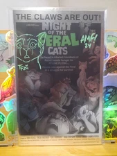 Feral #1 1:100 Foil Variant Signed by Tony Fleecs and Trish Forstner & Remark!!!