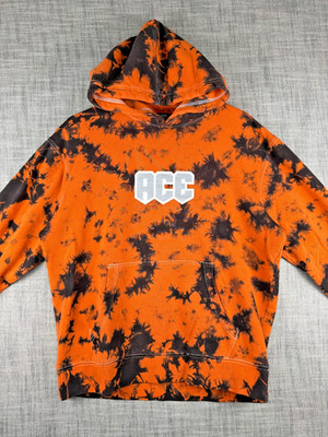 Size L - Bananas Monkey Ace Family Is Everything Pullover Hoodie Orange Black