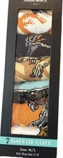 Jurassic World Kids Socks 7 Pairs M/L Shoe Size 3-10