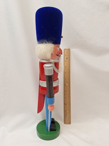 Vintage Nutcracker Soldier 15.5" Tall Dated 1986 - Picture 2 of 6