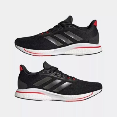 adidas Supernova + M Boost - Size 12.5 Men Running Shoes Black GW9107 NEW