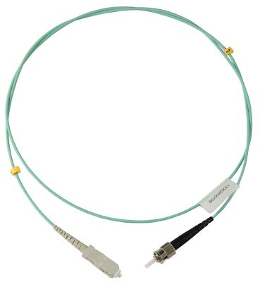 1m SC-ST Simplex OM3 10Gig 50/125um Multimode Patch Cable