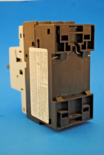 Used Siemens 3RV1021-1HA10 Manual Motor Starter, Adjustable Overload 5.5-8.0 Amp - Picture 4 of 7