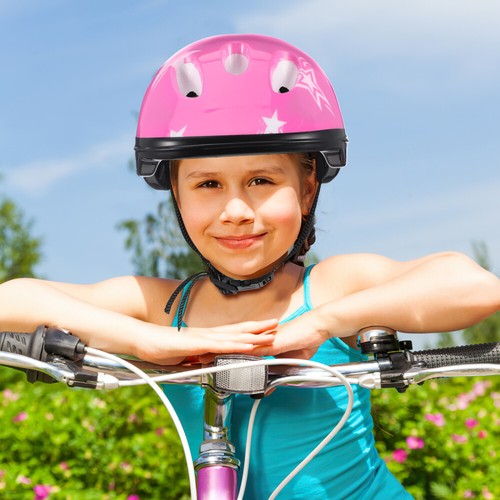 7Pcs Kids Helmet Knee Elbow Pad Wrist Guards Bike Skateboard Protective Gear Kit - Picture 10 of 12