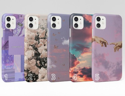 Aesthetic Iphone Case 12 Pro Max Mini 11 X Xs Xr 7 8 Plus 6 6s Plastic Pictures Ebay