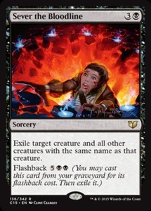 Sever the Bloodline x4 - Commander 2015 - NM-Mint, English - Commander 2015