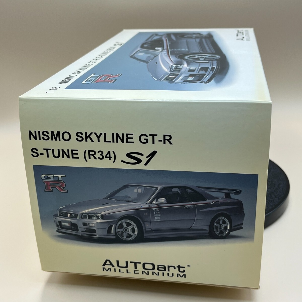 AUTOart 1/18 Nissan Skyline GT-R R34 S1 S-Tune silver