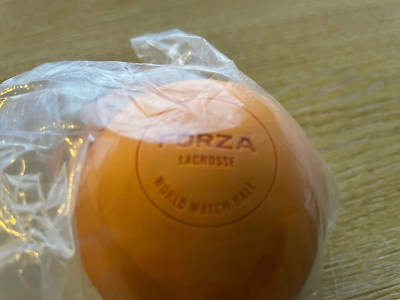 FORZA World Match Lacrosse Ball orange