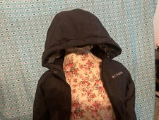 Columbia Omni heat kids jacket black M Medium 10/12