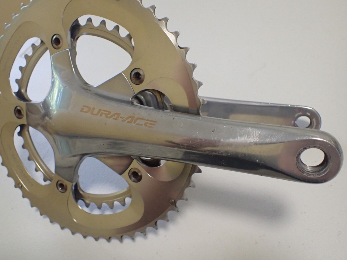 美品 SHIMANO DURA-ACE 7800 チェーンリング 52-39t Shimano DURA-ACE Chainring Set 52/39T 5-Arm BCD 130mm 10s
