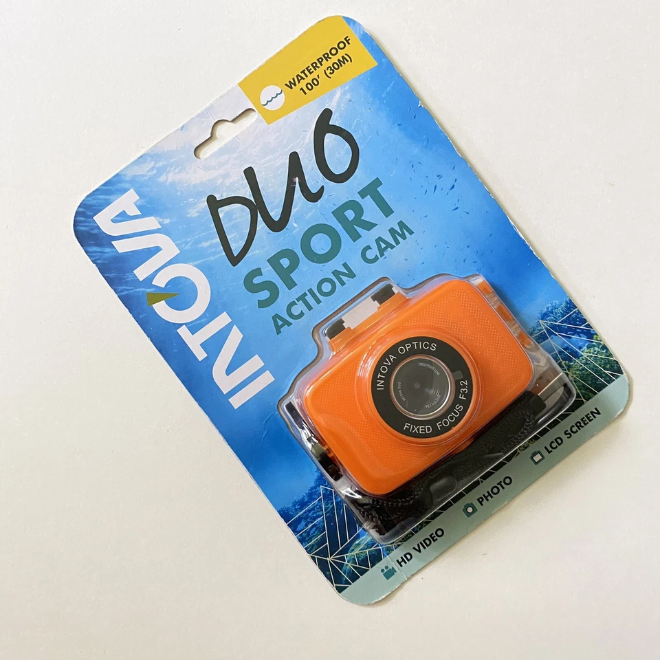 Intova Duo Waterproof HD Video POV Sports Action Camera Micro SD Compatible - Image 2 of 4