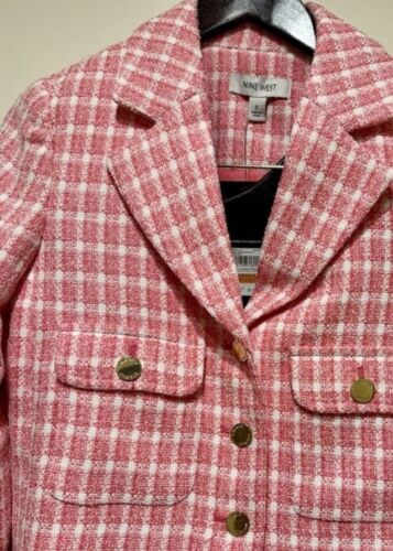 Nine West Short Cropped Jacket Blazer NWT Women's Small
