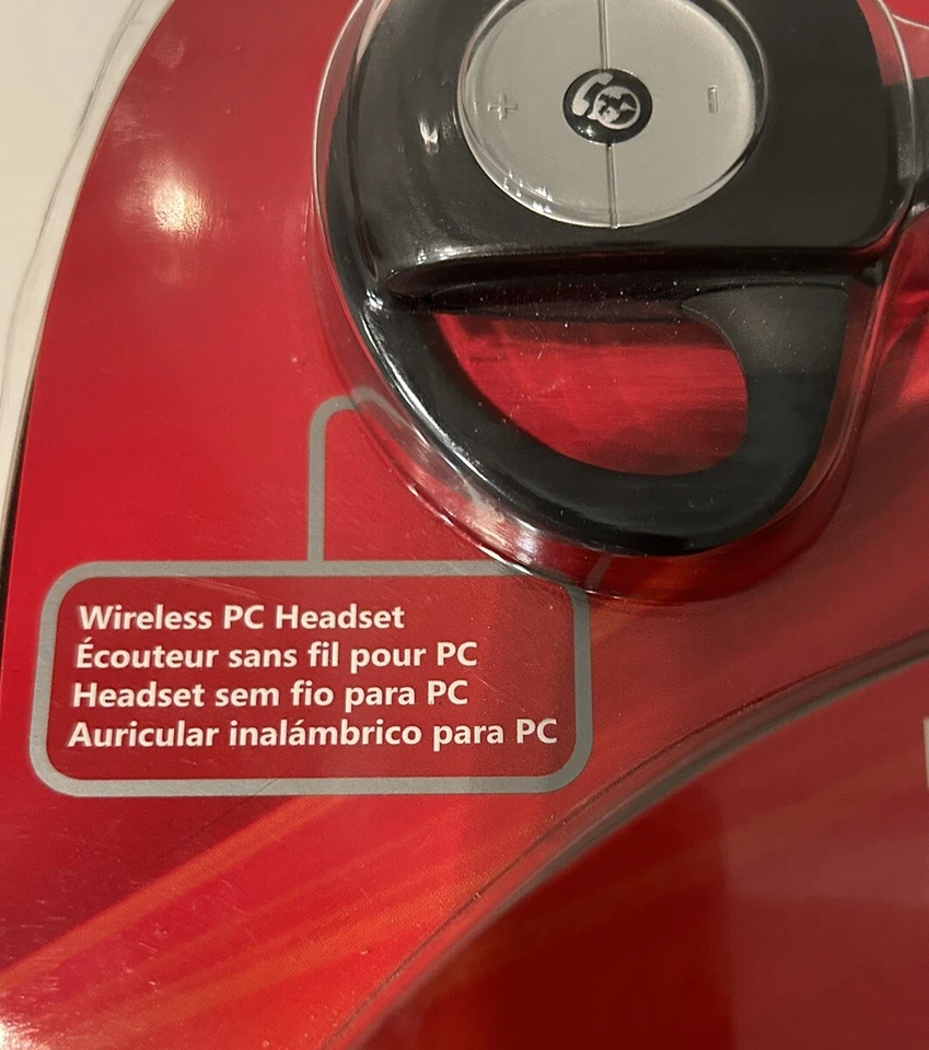 Microsoft LifeChat ZX-6000 Wireless PC Headset Rechargable NEW - Image 3 of 4